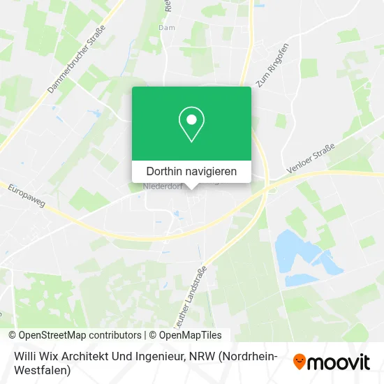 Willi Wix Architekt Und Ingenieur Karte