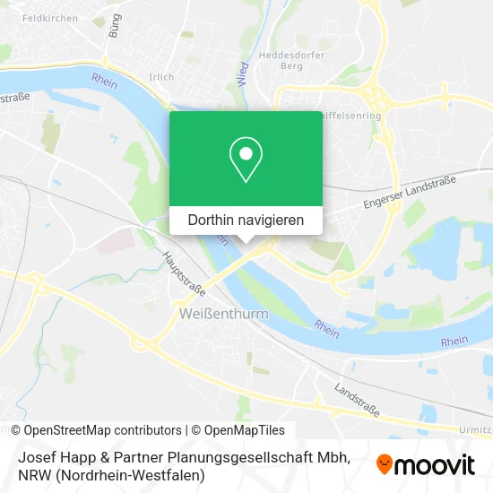 Josef Happ & Partner Planungsgesellschaft Mbh Karte