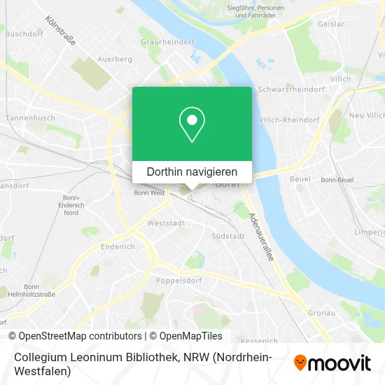 Collegium Leoninum Bibliothek Karte