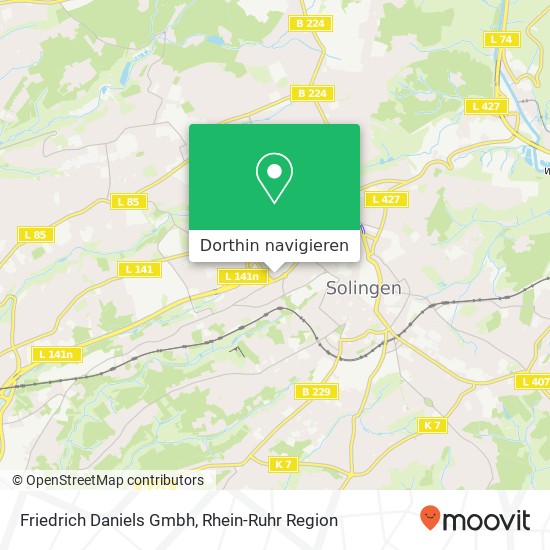 Friedrich Daniels Gmbh Karte