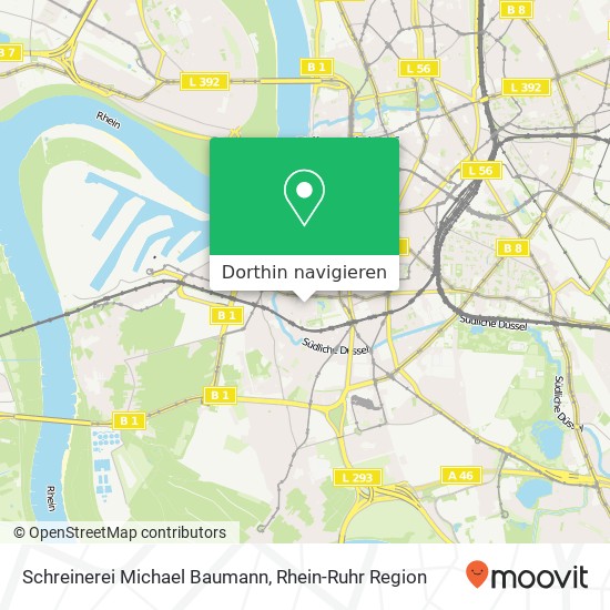 Schreinerei Michael Baumann Karte