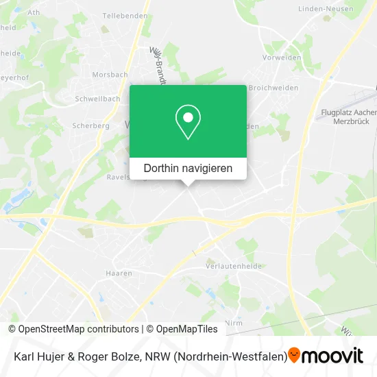 Karl Hujer & Roger Bolze Karte