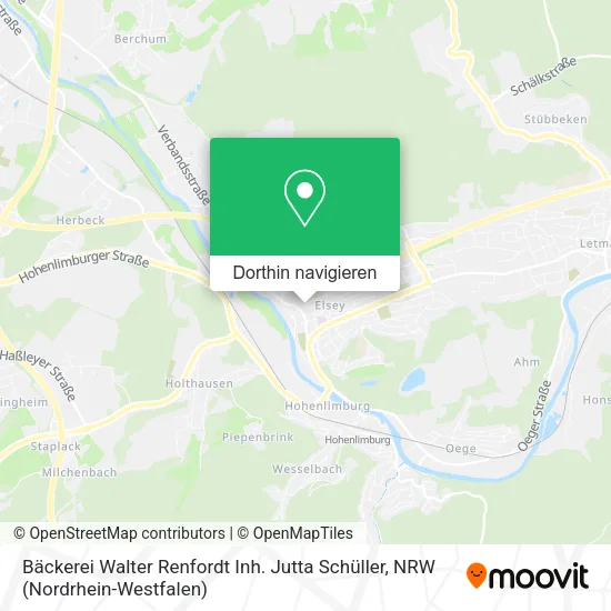 Bäckerei Walter Renfordt Inh. Jutta Schüller Karte