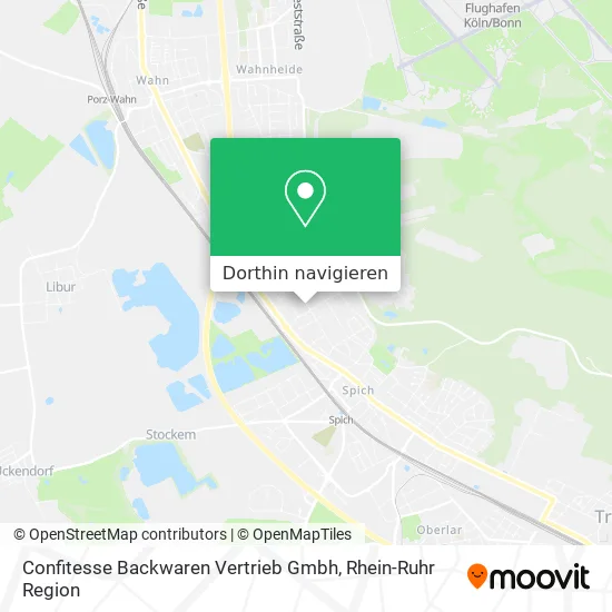 Confitesse Backwaren Vertrieb Gmbh Karte