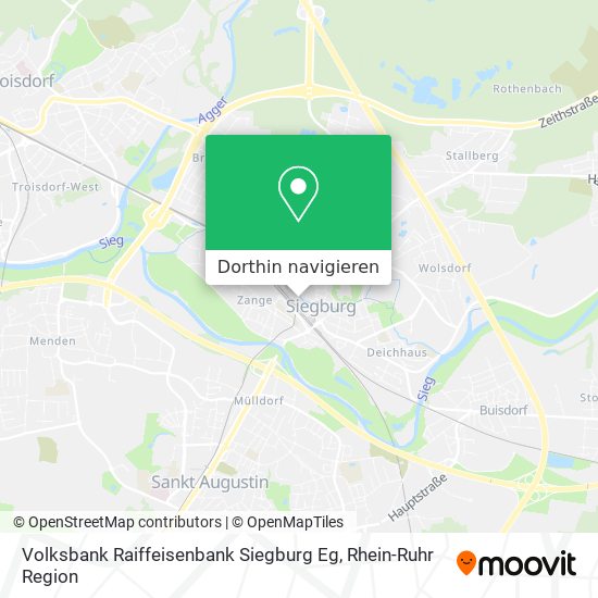 Volksbank Raiffeisenbank Siegburg Eg Karte