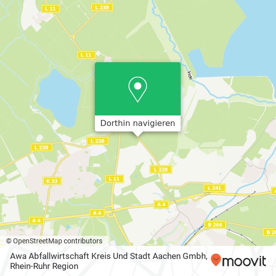 Awa Abfallwirtschaft Kreis Und Stadt Aachen Gmbh Karte