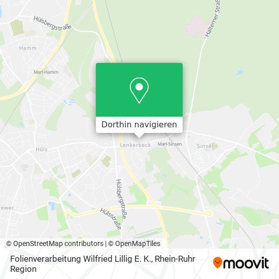 Folienverarbeitung Wilfried Lillig E. K. Karte