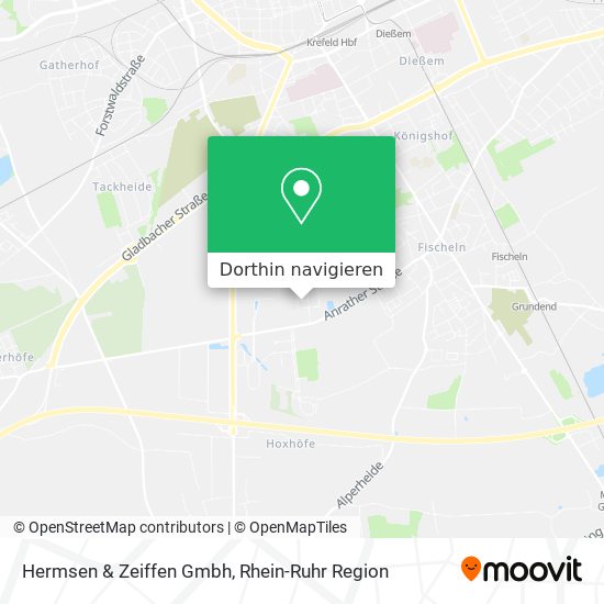 Hermsen & Zeiffen Gmbh Karte