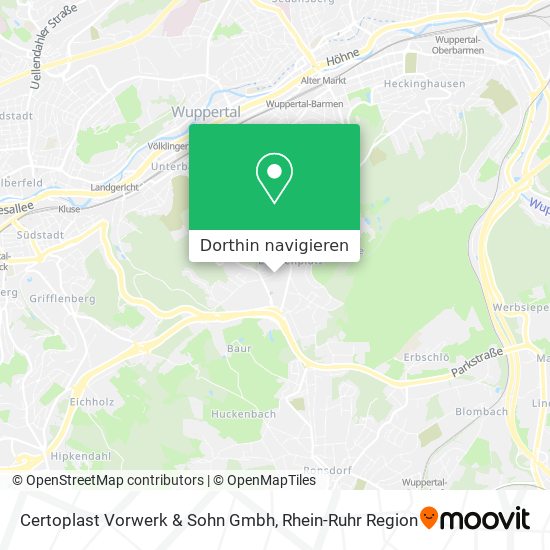 Certoplast Vorwerk & Sohn Gmbh Karte