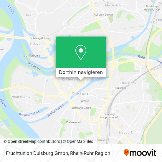 Fruchtunion Duisburg Gmbh Karte