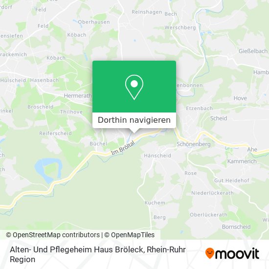 Alten- Und Pflegeheim Haus Bröleck Karte