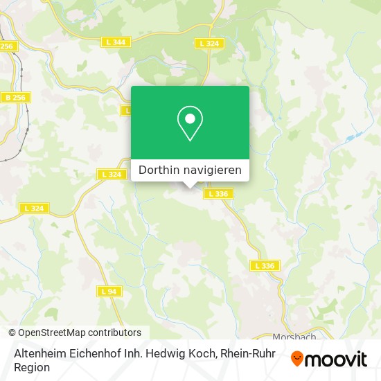 Altenheim Eichenhof Inh. Hedwig Koch Karte