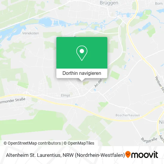 Altenheim St. Laurentius Karte