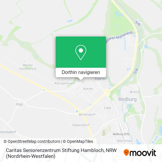 Caritas Seniorenzentrum Stiftung Hambloch Karte