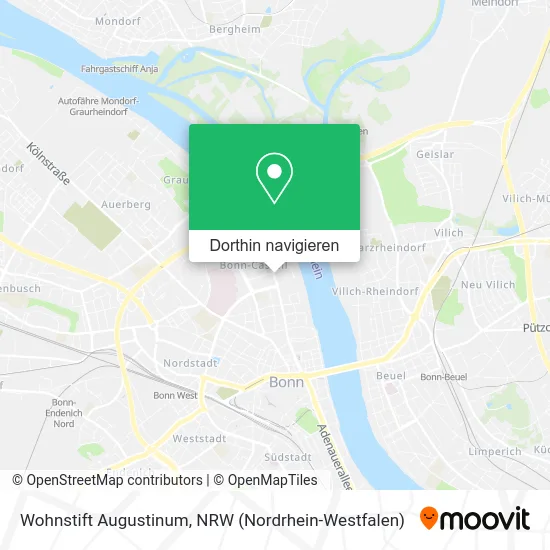 Wohnstift Augustinum Karte