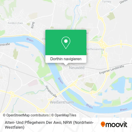 Alten- Und Pflegeheim Der Awo Karte