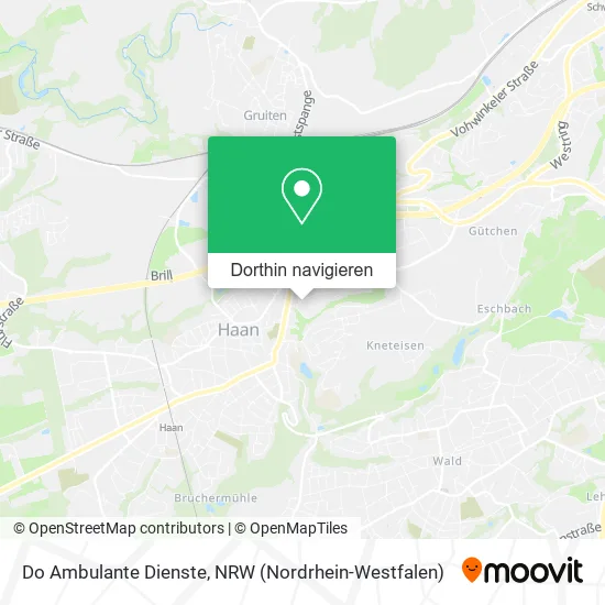 Do Ambulante Dienste Karte