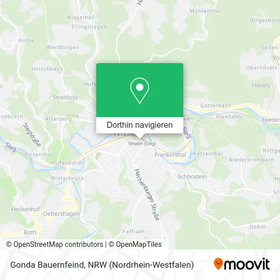 Gonda Bauernfeind Karte