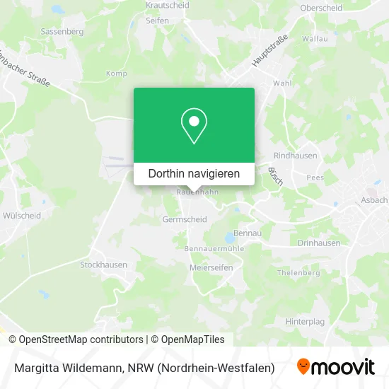 Margitta Wildemann Karte