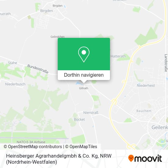 Heinsberger Agrarhandelgmbh & Co. Kg Karte