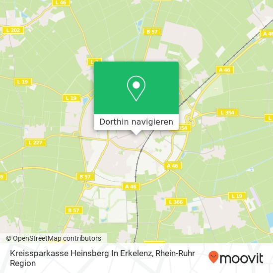 Kreissparkasse Heinsberg In Erkelenz Karte