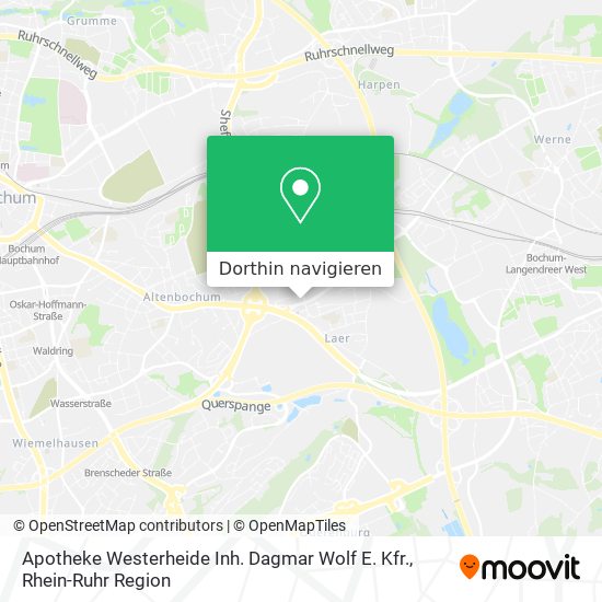 Apotheke Westerheide Inh. Dagmar Wolf E. Kfr. Karte