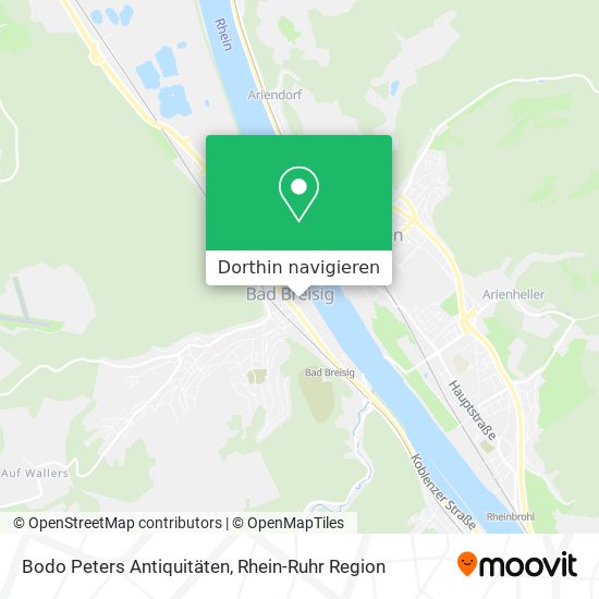Bodo Peters Antiquitäten Karte