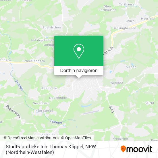 Stadt-apotheke Inh. Thomas Klippel Karte