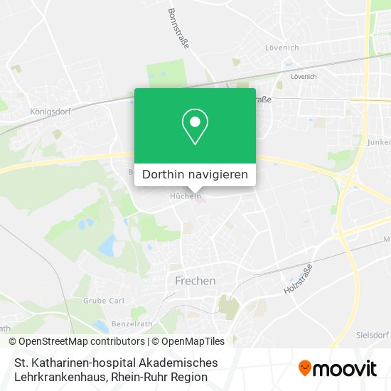 St. Katharinen-hospital Akademisches Lehrkrankenhaus Karte