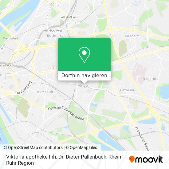 Viktoria-apotheke Inh. Dr. Dieter Pallenbach Karte