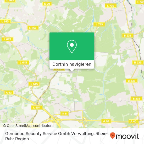 Gemuebo Security Service Gmbh Verwaltung Karte