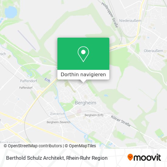 Berthold Schulz Architekt Karte