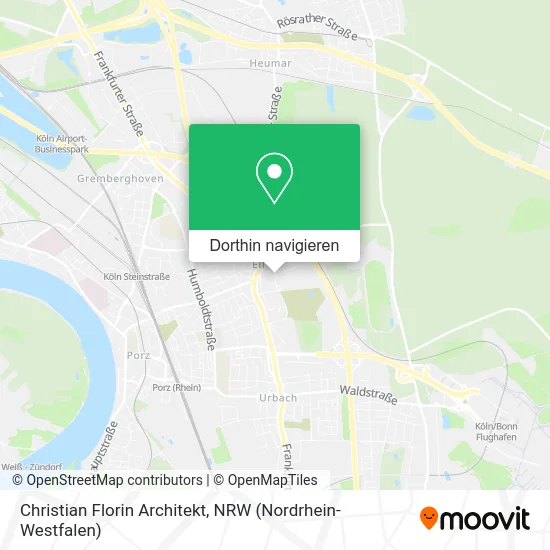 Christian Florin Architekt Karte