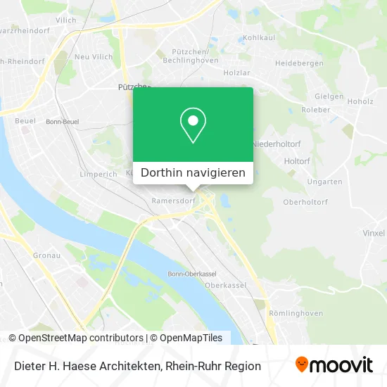 Dieter H. Haese Architekten Karte