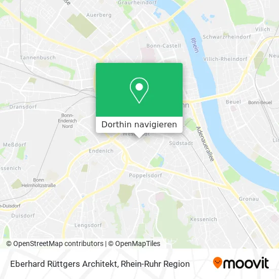 Eberhard Rüttgers Architekt Karte