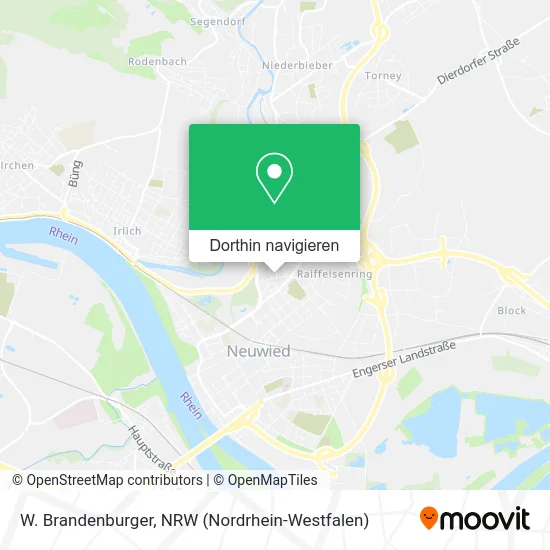 W. Brandenburger Karte