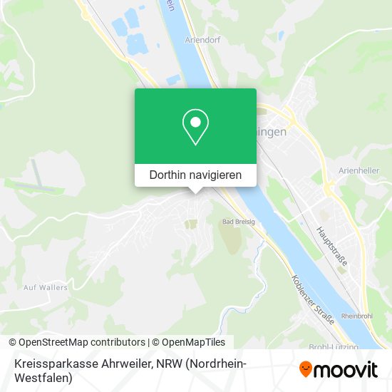 Kreissparkasse Ahrweiler Karte