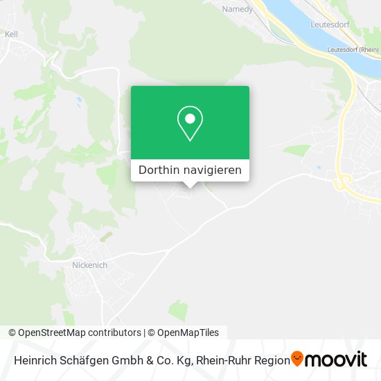 Heinrich Schäfgen Gmbh & Co. Kg Karte