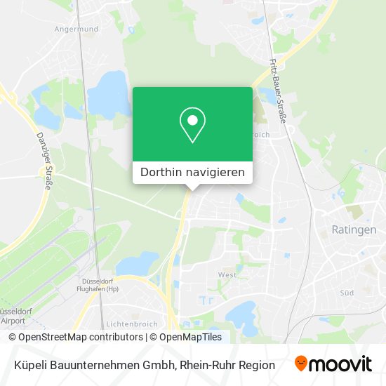 Küpeli Bauunternehmen Gmbh Karte