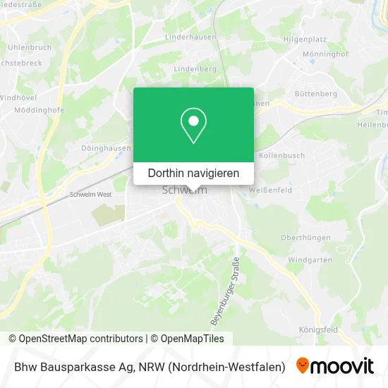 Bhw Bausparkasse Ag Karte