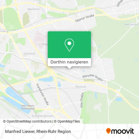 Manfred Liewer Karte