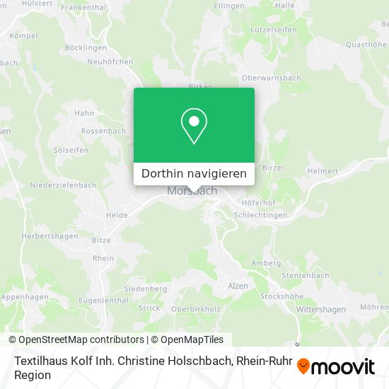 Textilhaus Kolf Inh. Christine Holschbach Karte