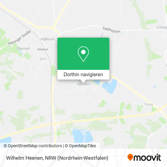 Wilhelm Heenen Karte