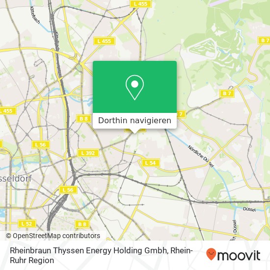 Rheinbraun Thyssen Energy Holding Gmbh Karte
