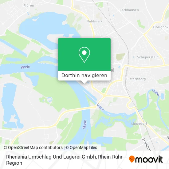 Rhenania Umschlag Und Lagerei Gmbh Karte