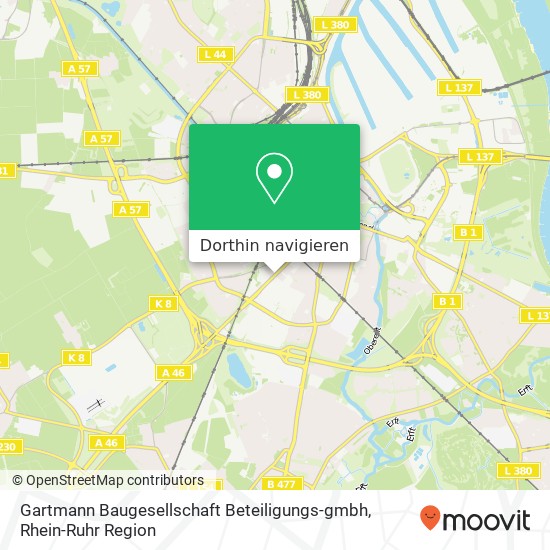 Gartmann Baugesellschaft Beteiligungs-gmbh Karte
