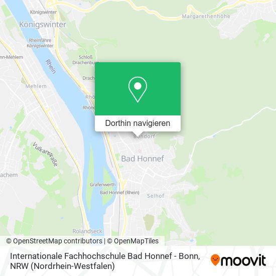 Internationale Fachhochschule Bad Honnef - Bonn Karte