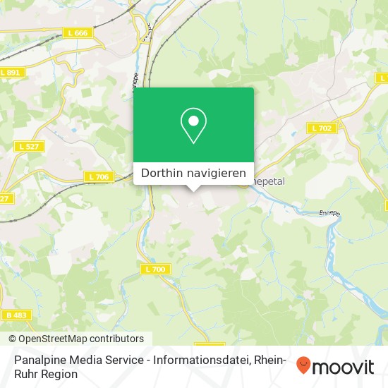 Panalpine Media Service - Informationsdatei Karte