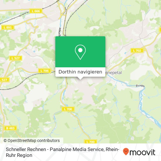 Schneller Rechnen - Panalpine Media Service Karte