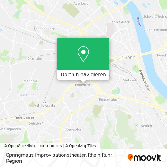 Springmaus Improvisationstheater Karte